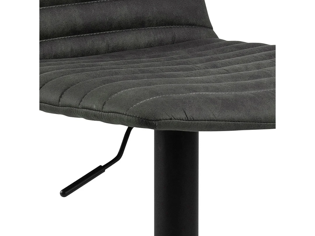 Kimmy Tabouret de bar, gris, noir.