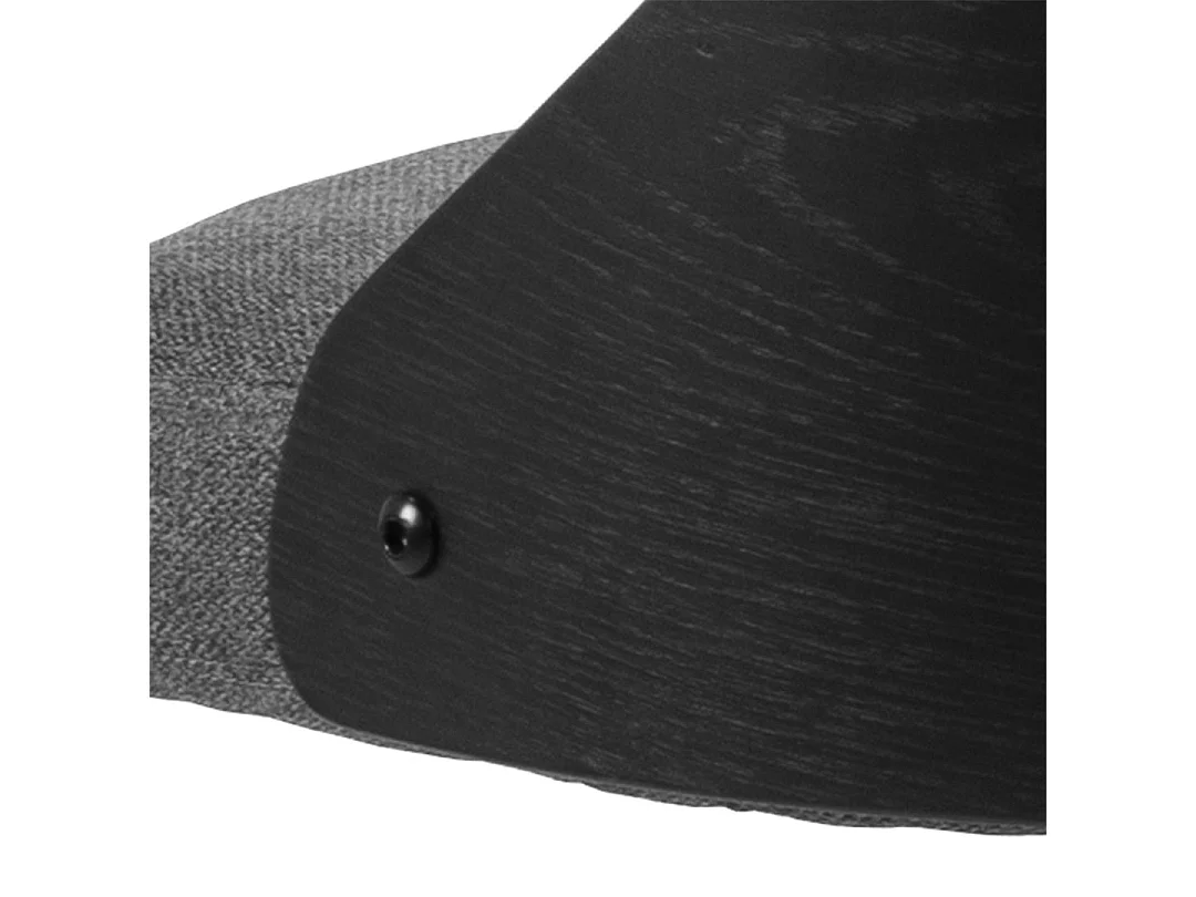 Lucy tabouret de bar tissu gris.