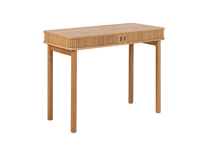 Langley Schreibtisch 2 Schiebetüren Eiche dekor.