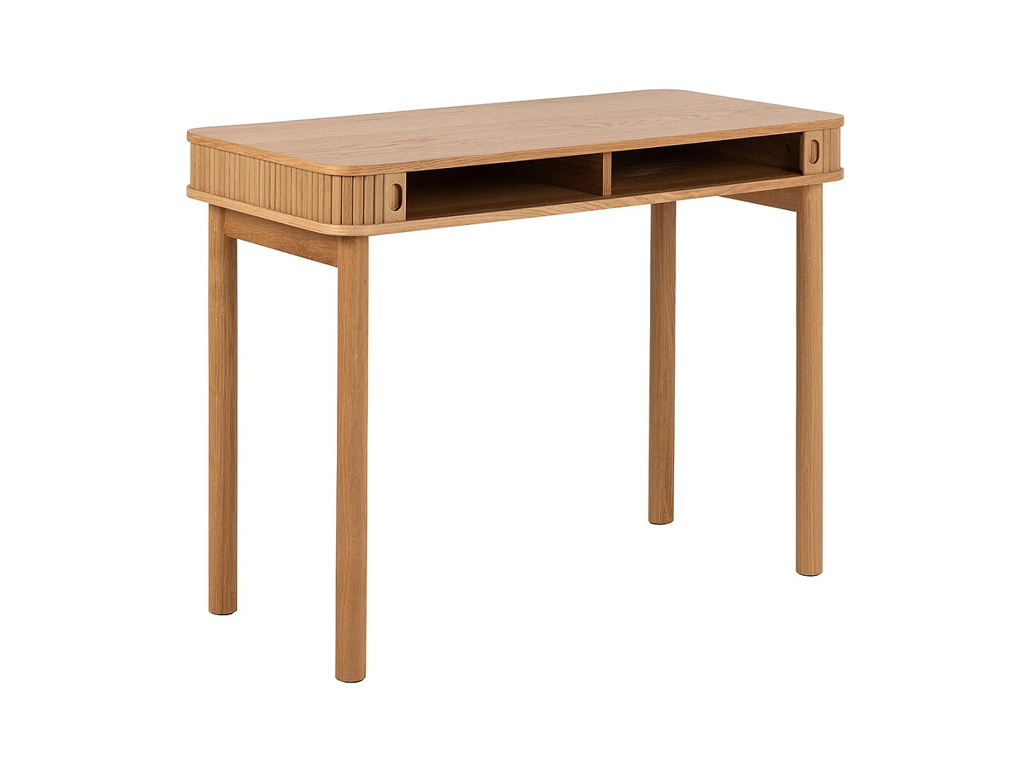 Langley bureau 2 portes coulissantes chêne décor.