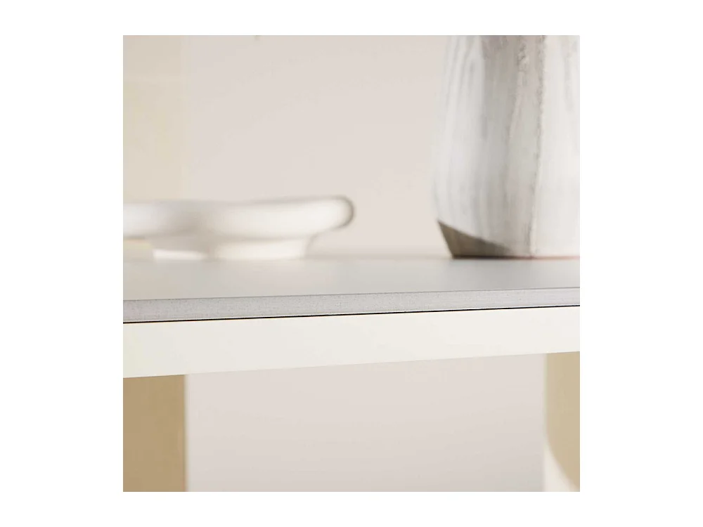 Table à Manger Design "Havstenssund" 220cm Blanc