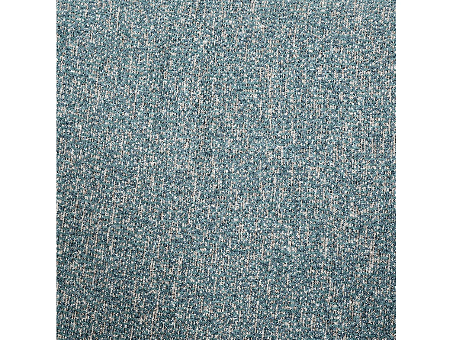 Habitat - Chaise pivotante en tissu texturé et métal chromé avec accoudoirs - Bleu chiné - Galati