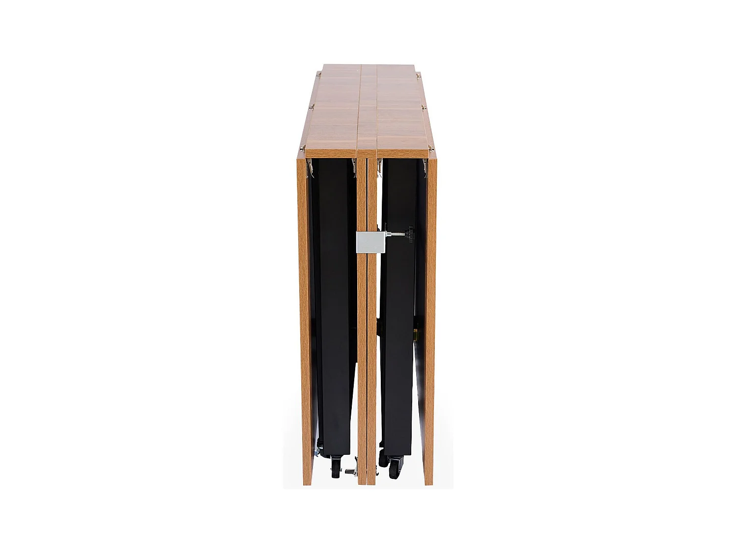 Table console extensible 300cm Nefertiti Bois noisette