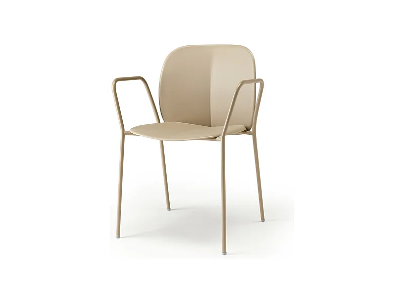 Lot de 2 chaises accoudoirs indoor outdoor Mentha avec