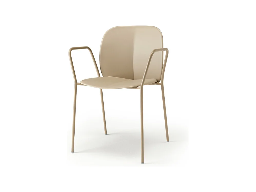 Lot de 2 chaises accoudoirs indoor outdoor Mentha avec