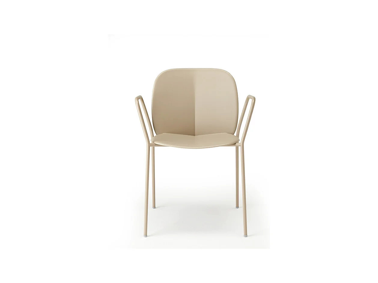 Lot de 2 chaises accoudoirs indoor outdoor Mentha avec