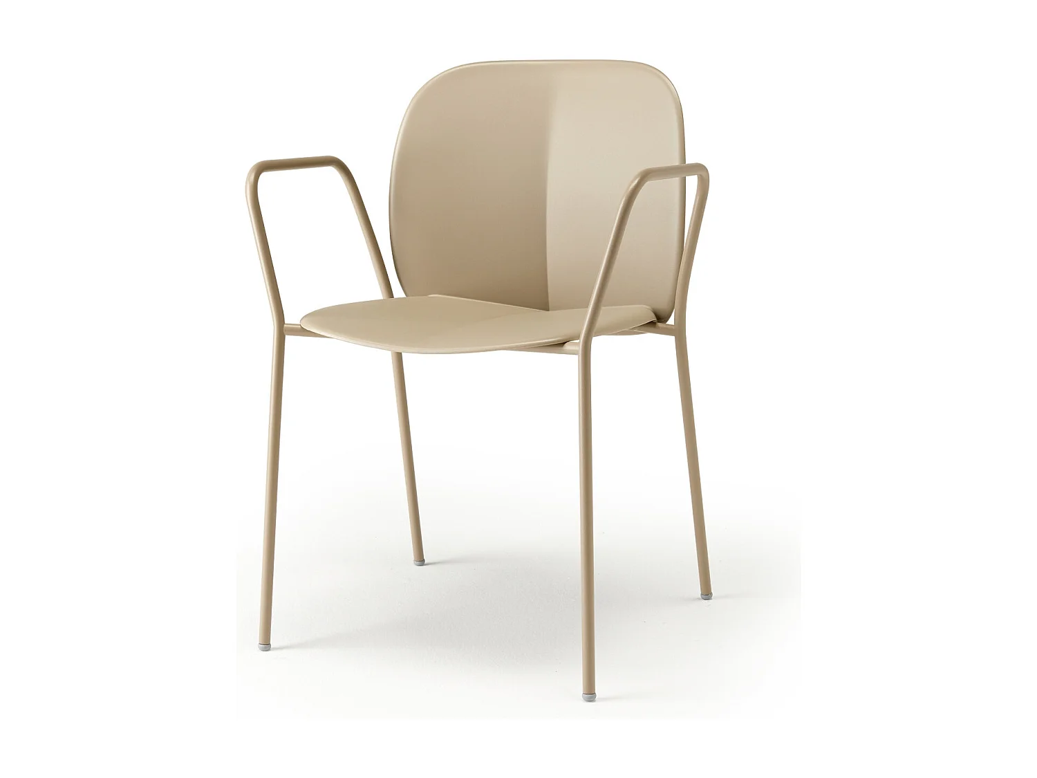 Lot de 2 chaises accoudoirs indoor outdoor Mentha avec