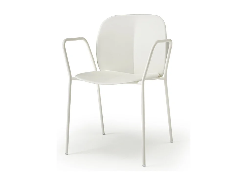 Lot de 2 chaises accoudoirs indoor outdoor Mentha avec