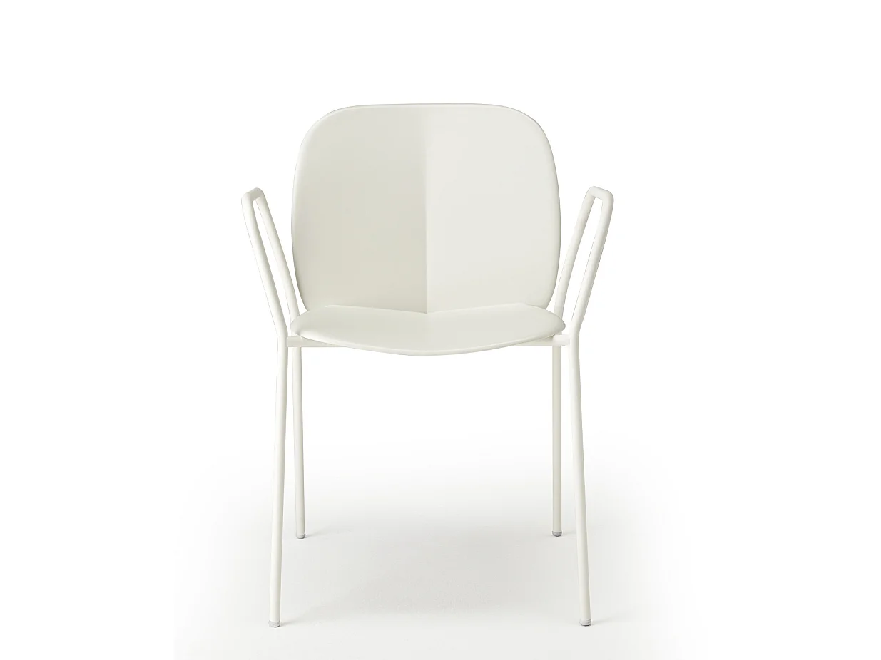 Lot de 2 chaises accoudoirs indoor outdoor Mentha avec