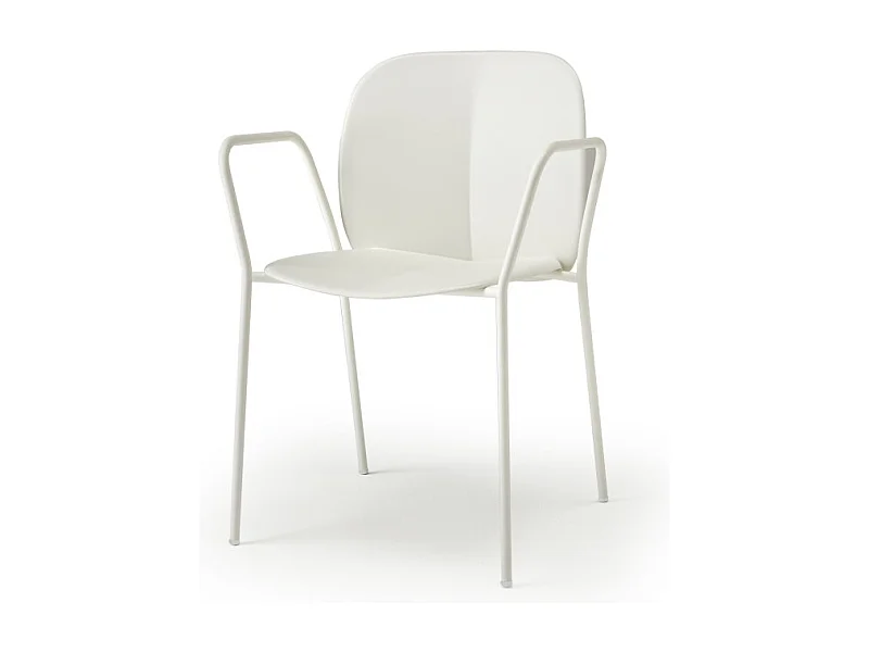 Lot de 2 chaises accoudoirs indoor outdoor Mentha avec