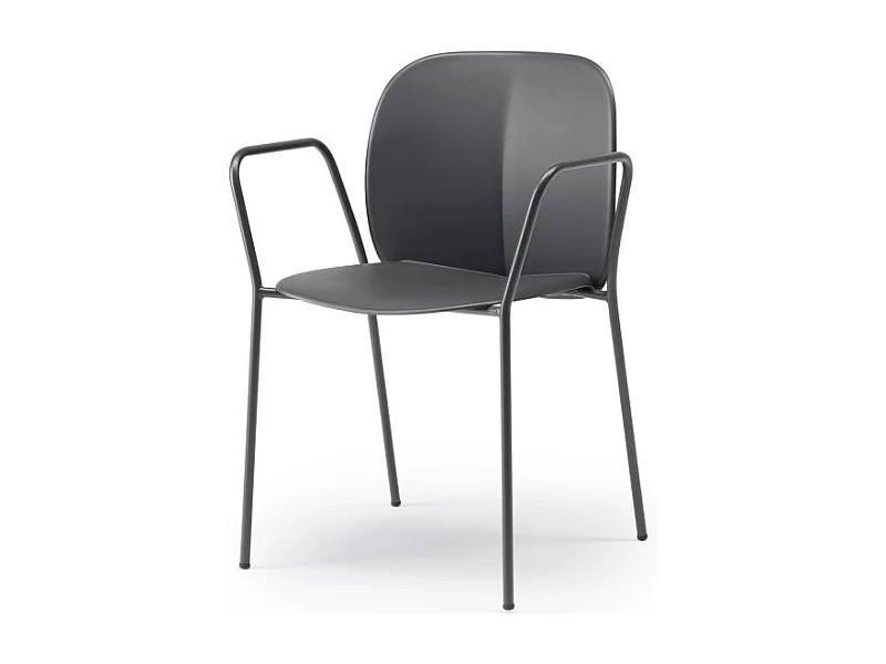 Lot de 2 chaises accoudoirs indoor outdoor Mentha avec