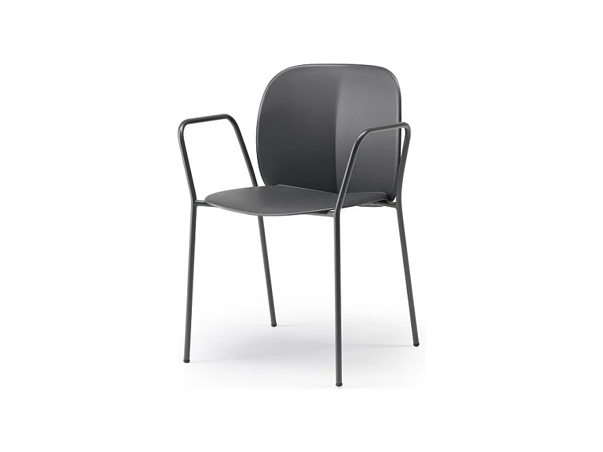 Lot de 2 chaises accoudoirs indoor outdoor Mentha avec