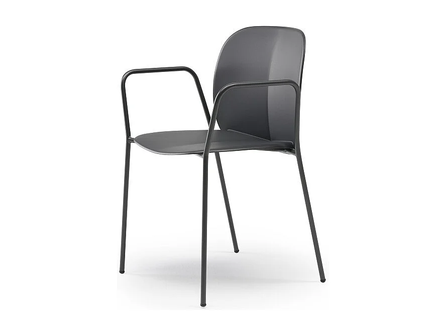 Lot de 2 chaises accoudoirs indoor outdoor Mentha avec