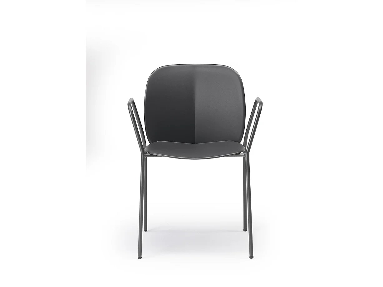 Lot de 2 chaises accoudoirs indoor outdoor Mentha avec