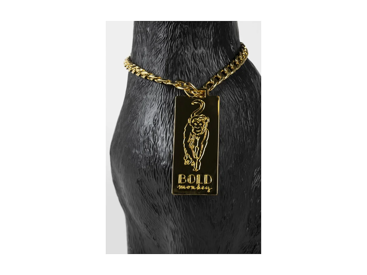 Table d'appoint "Proudly Crowned Panther", Noir