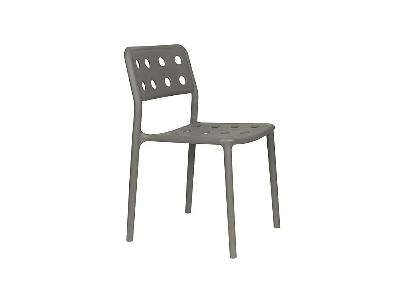 4 chaises empilables SERRA