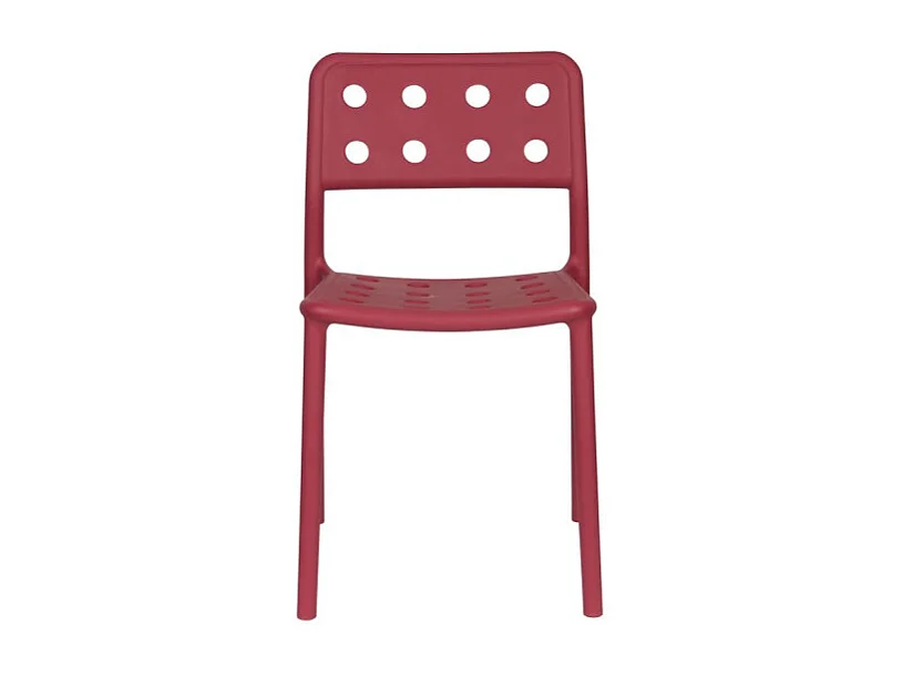 Lot de 4 chaises empilables SERRA