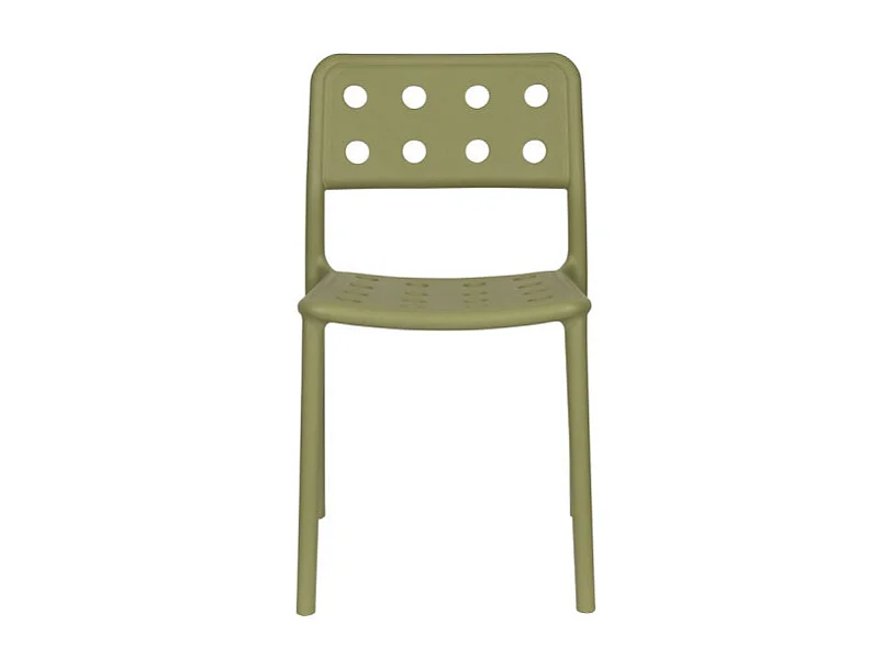 Lot de 4 chaises empilables SERRA