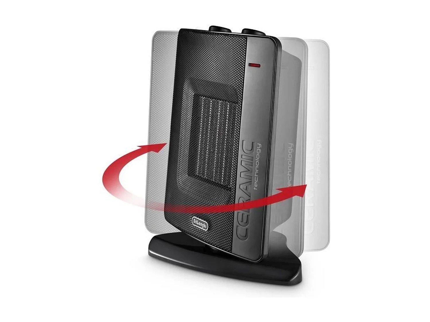 Radiador Cerâmico Móvel 2200W - Preto