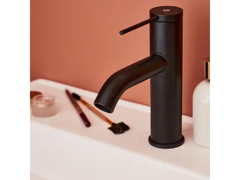 Mitigeur lavabo JACOB DELAFON Grands Boulevards sans vidage Noir mat