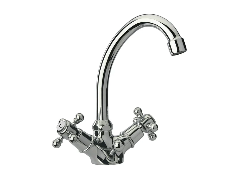 Mélangeur lavabo bec bas mobile PAINI Tiffany Chromé