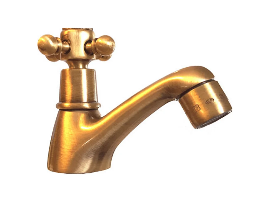 Robinet simple eau froide PAINI Tiffany Vieux Bronze