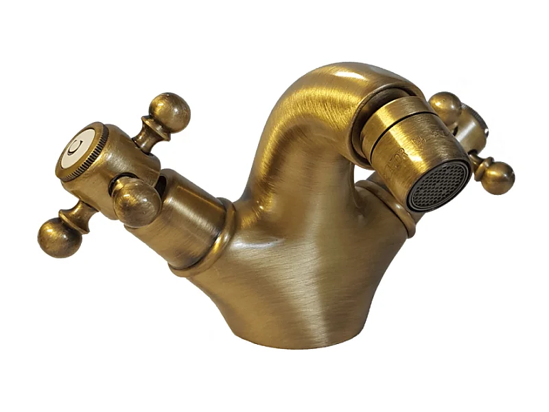 Mélangeur bidet monotrou PAINI Tiffany Vieux Bronze