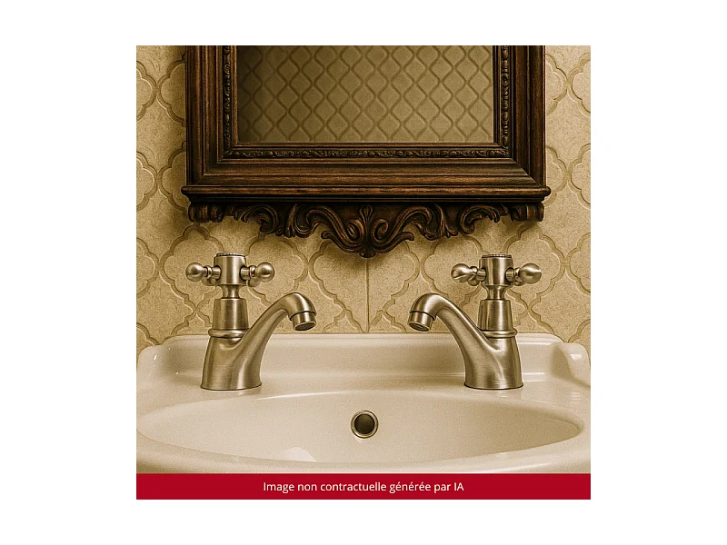 Robinet simple eau froide PAINI Tiffany Gris Acier