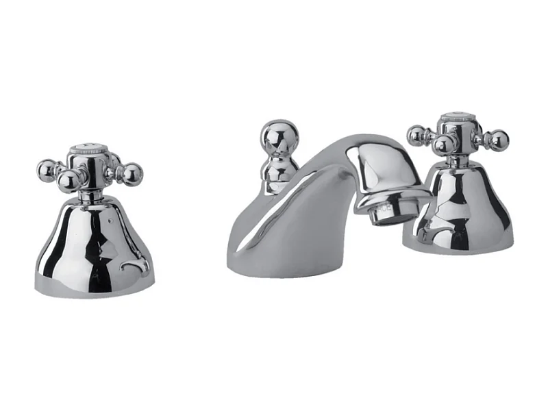 Mélangeur lavabo 3 trous PAINI Tiffany Chromé