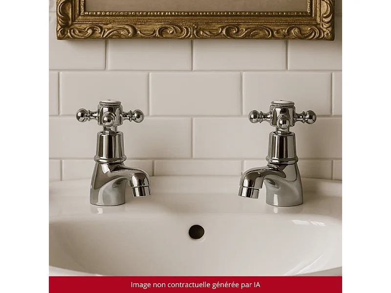 Robinet simple eau froide PAINI Tiffany Chromé