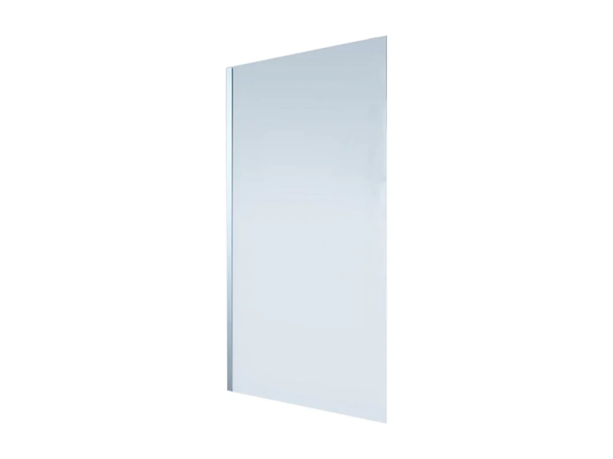 Baignoire droite DURAVIT Starck 170 x75 cm + Pare bain droit AURYS Mist 1 chromé