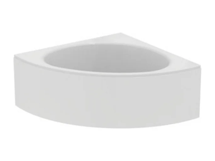 Baignoire d'angle 140 x 140 Ideal Standard i.life avec tablier et vidage