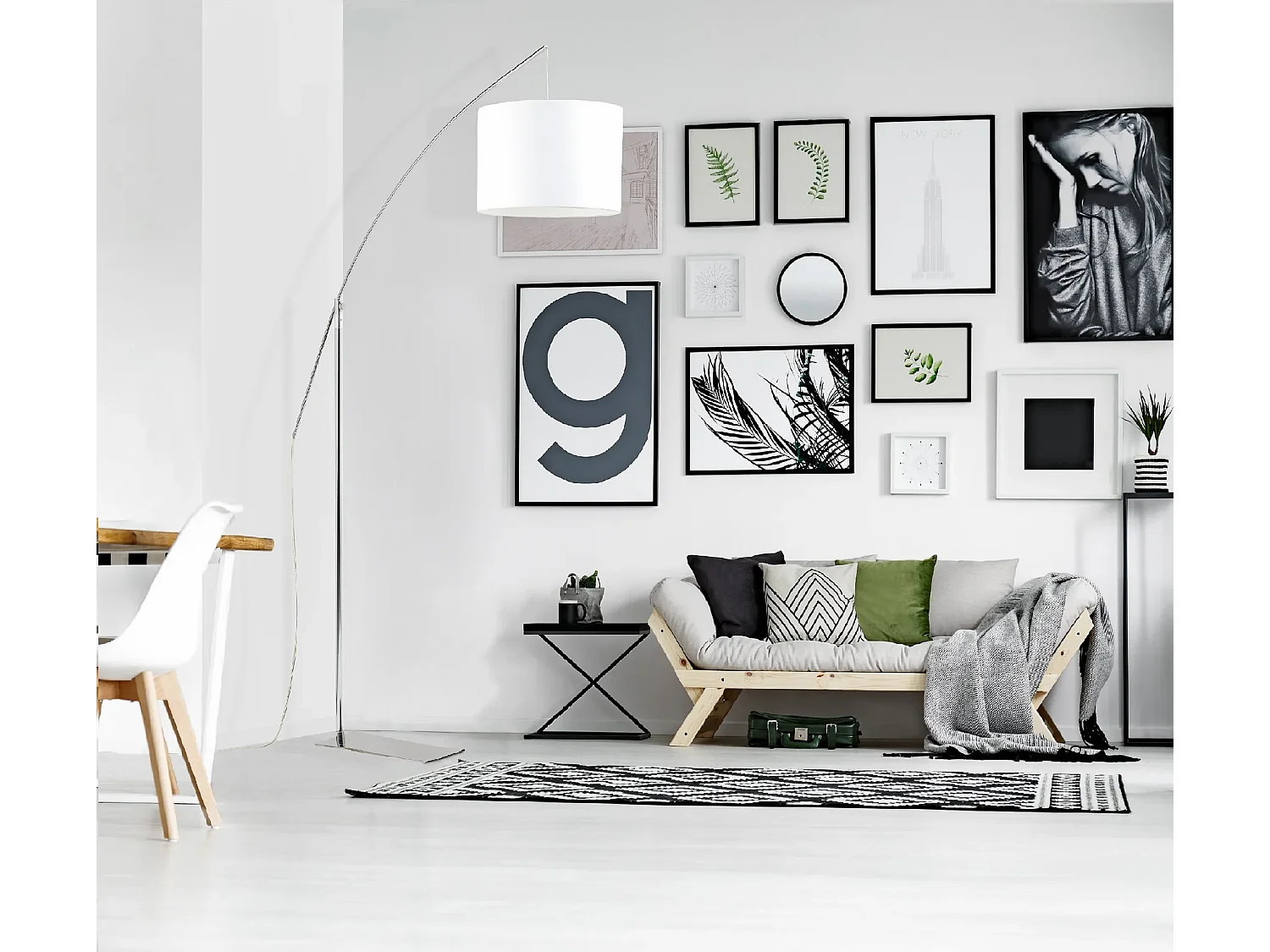 Lampadaire arc Rainbow