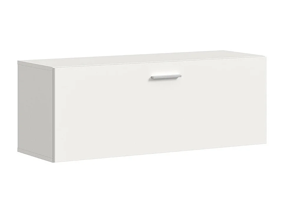 Vaga Schuhschrank hängend 104x39cm 1 Klapptür weiß.