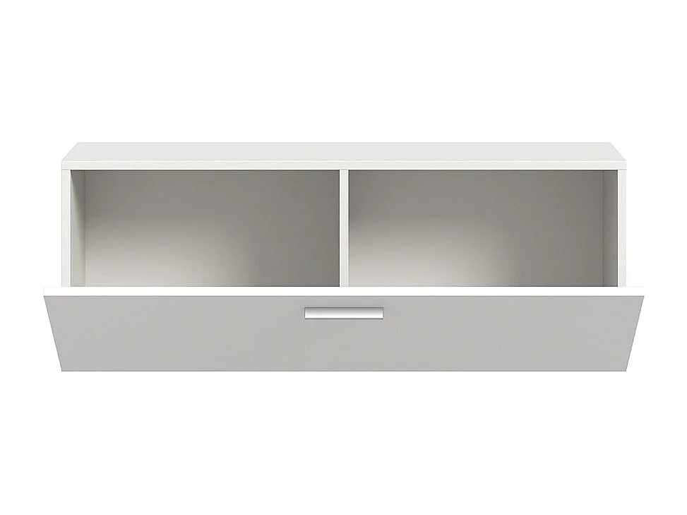 Vaga Schuhschrank hängend 104x39cm 1 Klapptür weiß.