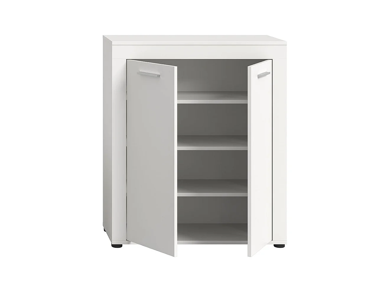 Jam meuble à chaussures 2 portes blanc.