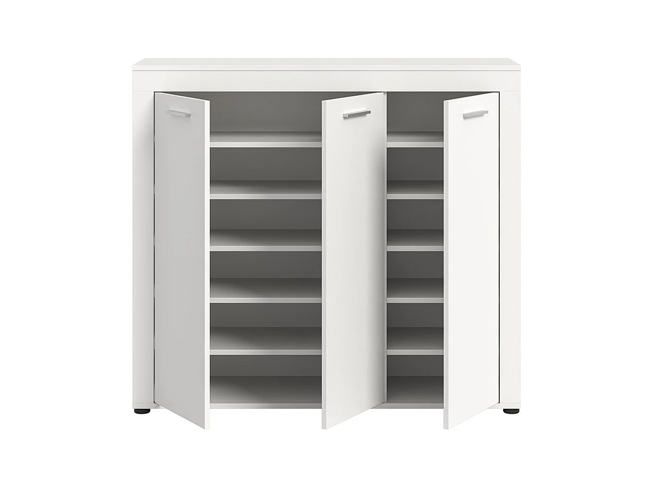 Jam meuble à chaussures 3 portes blanc.