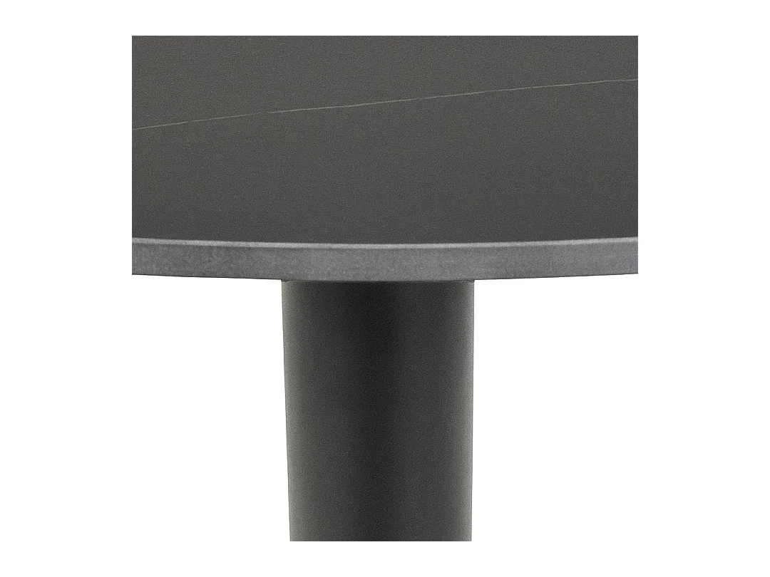 Malta table basse noir mat.