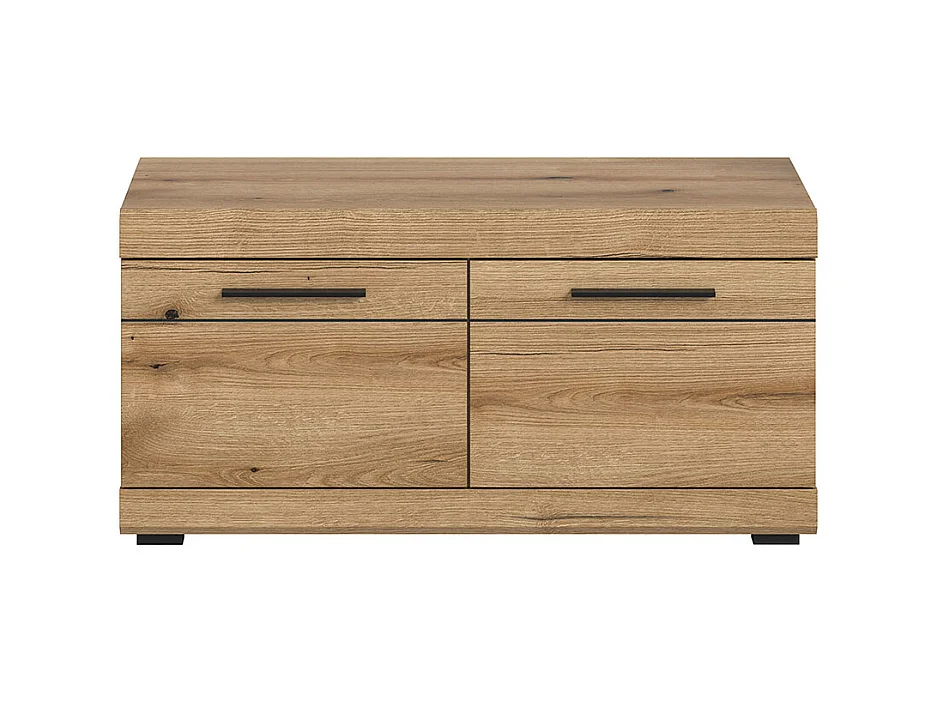 Scout banc 2 portes chêne décor.