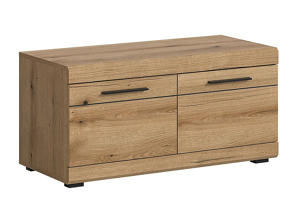 Scout banc 2 portes chêne décor.