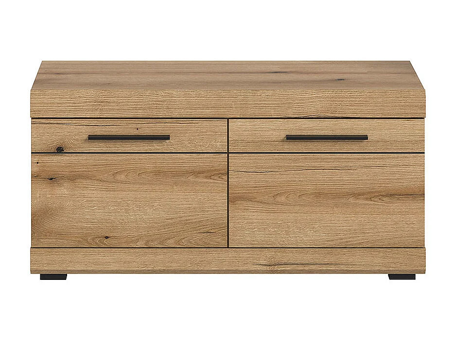 Scout banc 2 portes chêne décor.