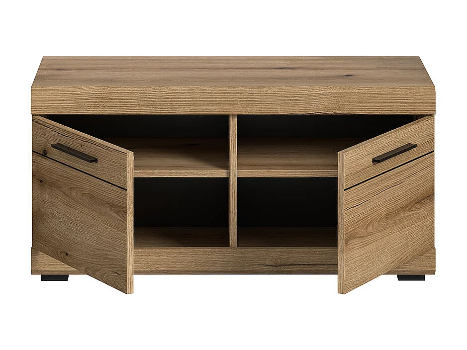 Scout banc 2 portes chêne décor.