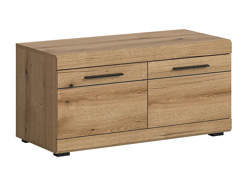 Scout banc 2 portes chêne décor.