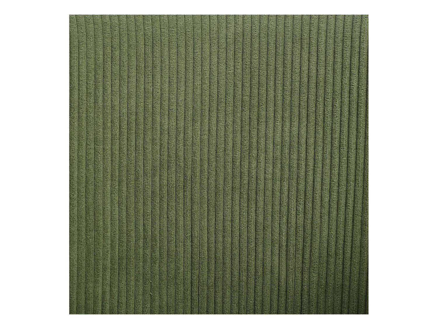 Juego de 2 sillas - 55 x 55 x 80 cm - patas ajustables - metal + polipiel - verde