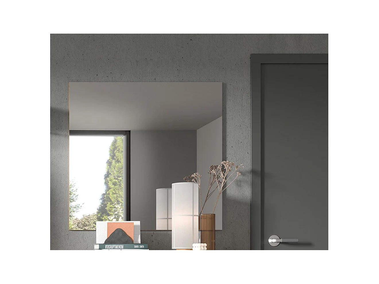 Scout miroir 90x87 cm.