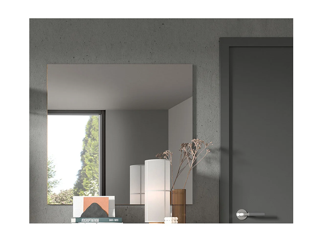 Scout miroir 90x87 cm.