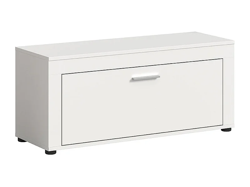 Jam banc 1 abattant blanc.