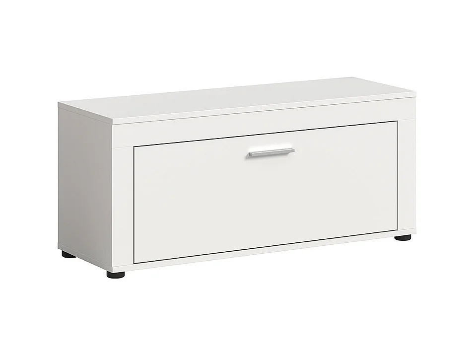 Jam banc 1 abattant blanc.