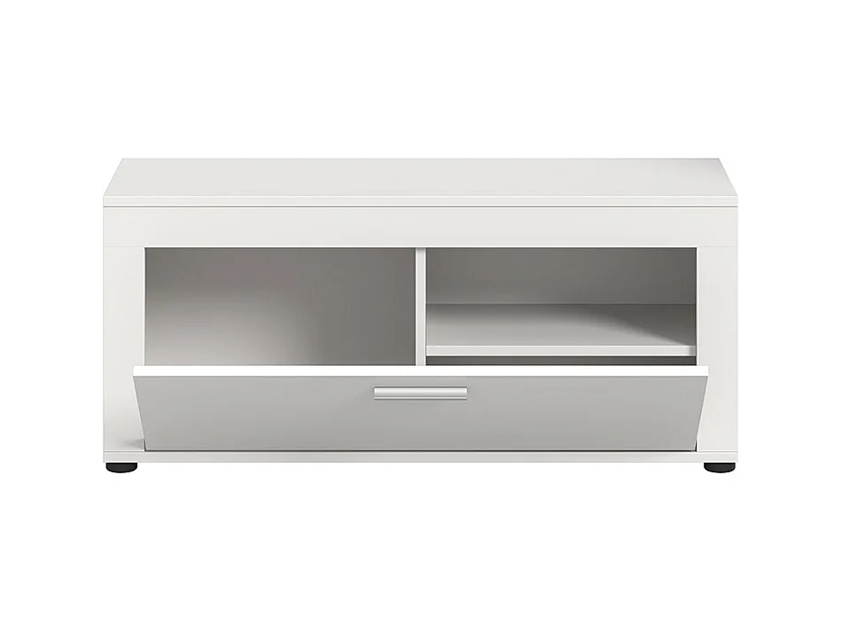 Jam banc 1 abattant blanc.