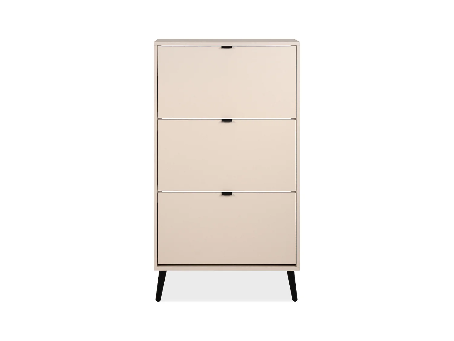 Armoire à chaussures 3 abattants et 2 compartiments par abattant L70cm - VIGO